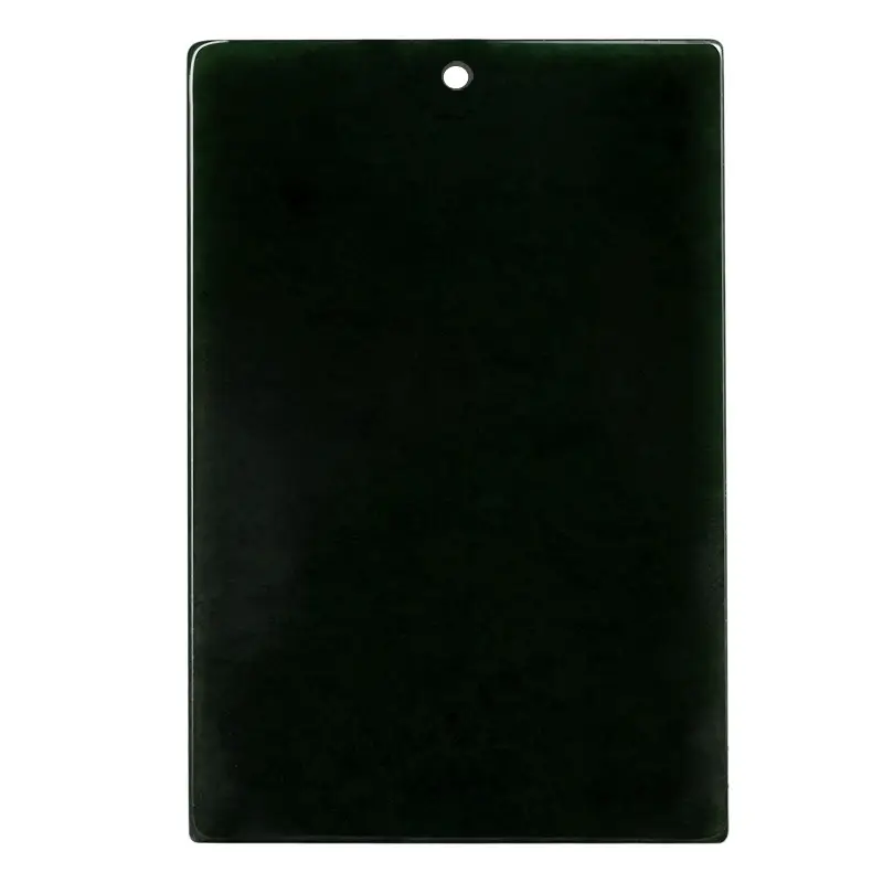 Natural Hetian Jade Ink Pendant for Men Women - Image 5