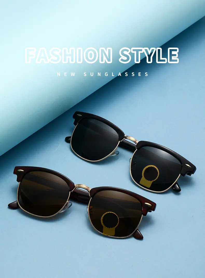 New Glass Sunglasses Willow Style Fashionable Casual 93016 — feature 1