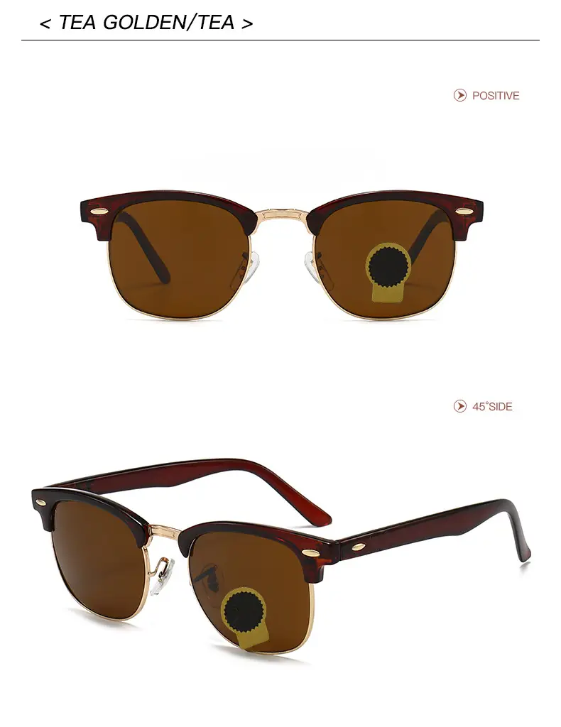 New Glass Sunglasses Willow Style Fashionable Casual 93016 — feature 14