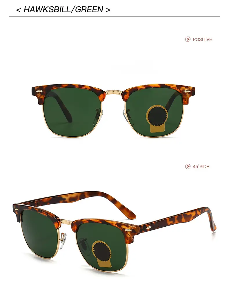 New Glass Sunglasses Willow Style Fashionable Casual 93016 — feature 18