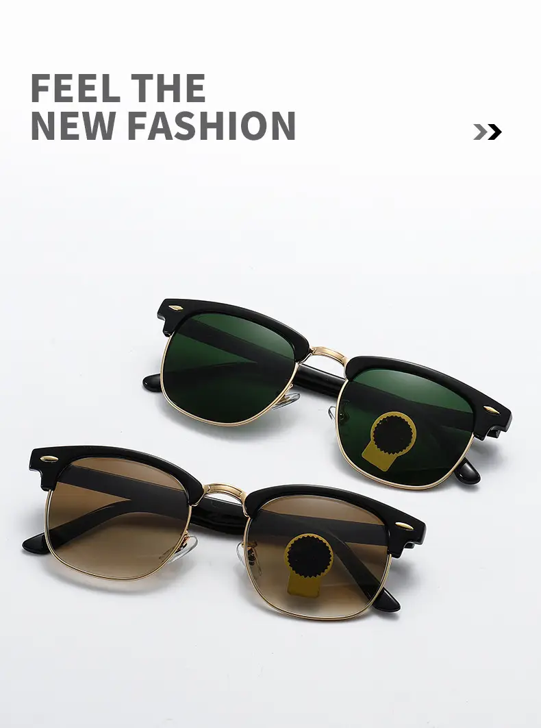 New Glass Sunglasses Willow Style Fashionable Casual 93016 — feature 3