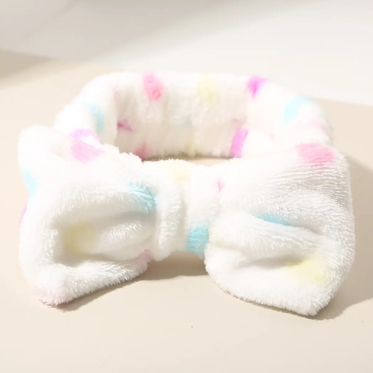 Pink Faux Fur Headbands for Women Waterproof Wrist Band Set - Image 66