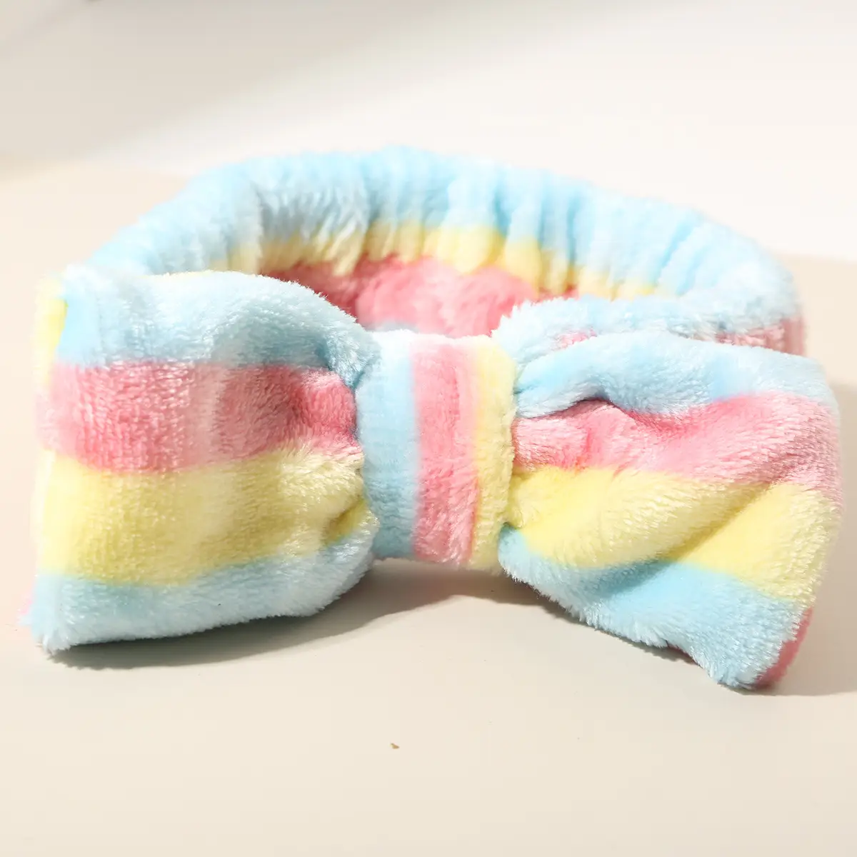 Pink Faux Fur Headbands for Women Waterproof Wrist Band Set - Image 76