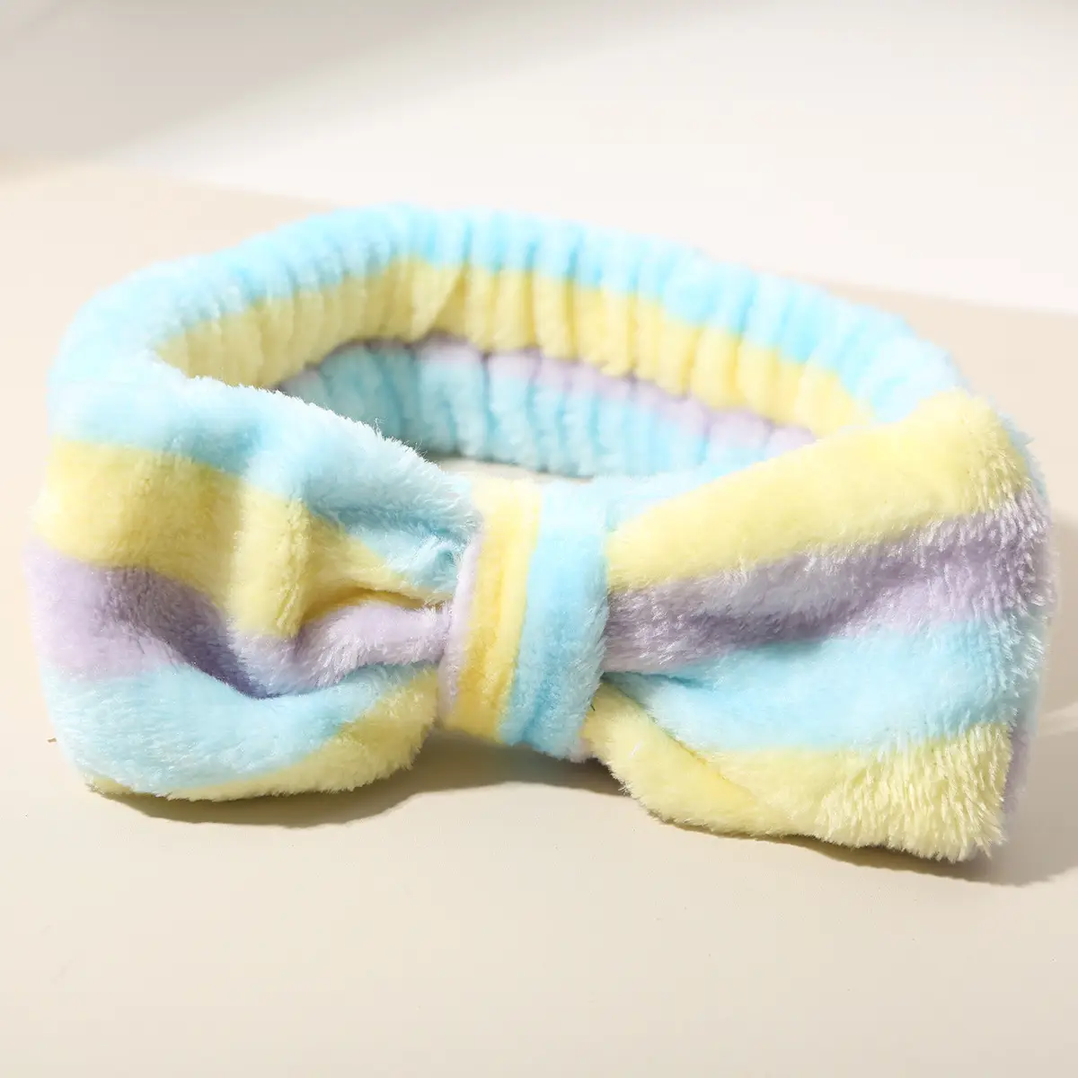 Pink Faux Fur Headbands for Women Waterproof Wrist Band Set - Image 77