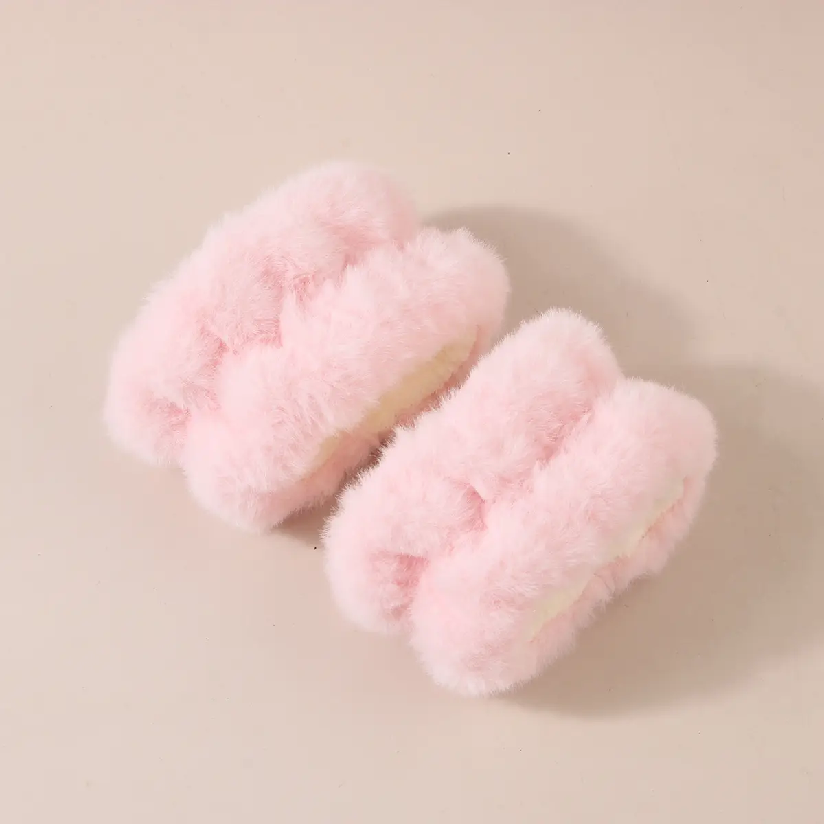 Pink Faux Fur Headbands for Women Waterproof Wrist Band Set - Image 32