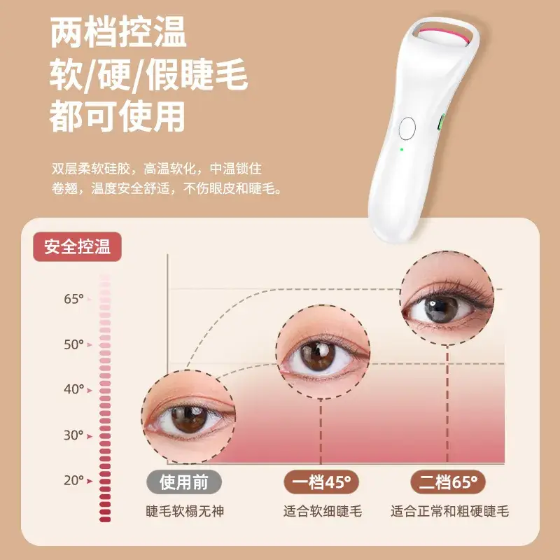 Electric Eyelash Curler White 100mm - Image 4