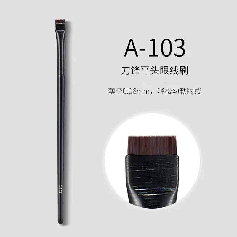 Gaimon Oblique Eyeliner Brush Large Black - Image 5