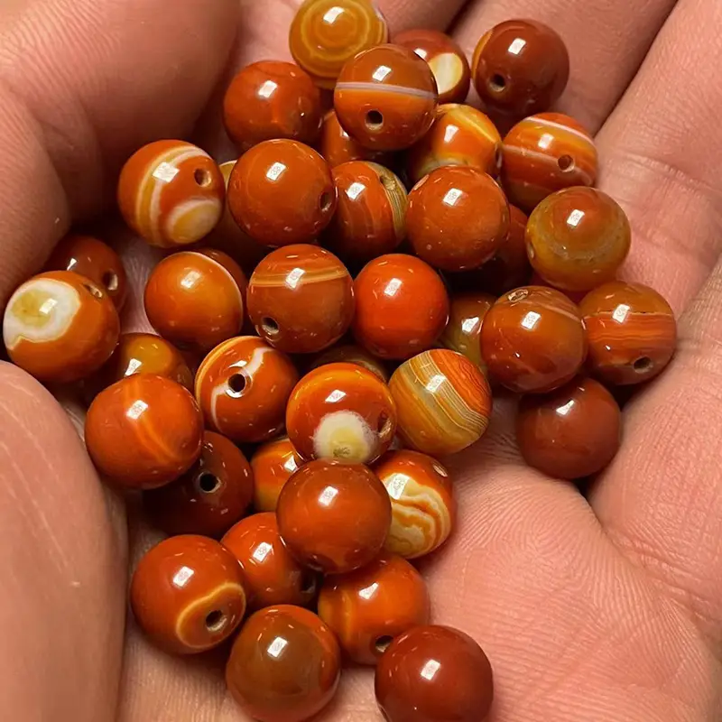 Warring States Red Agate 10mm Multi-Beads Bracelet Accessories - Image 2