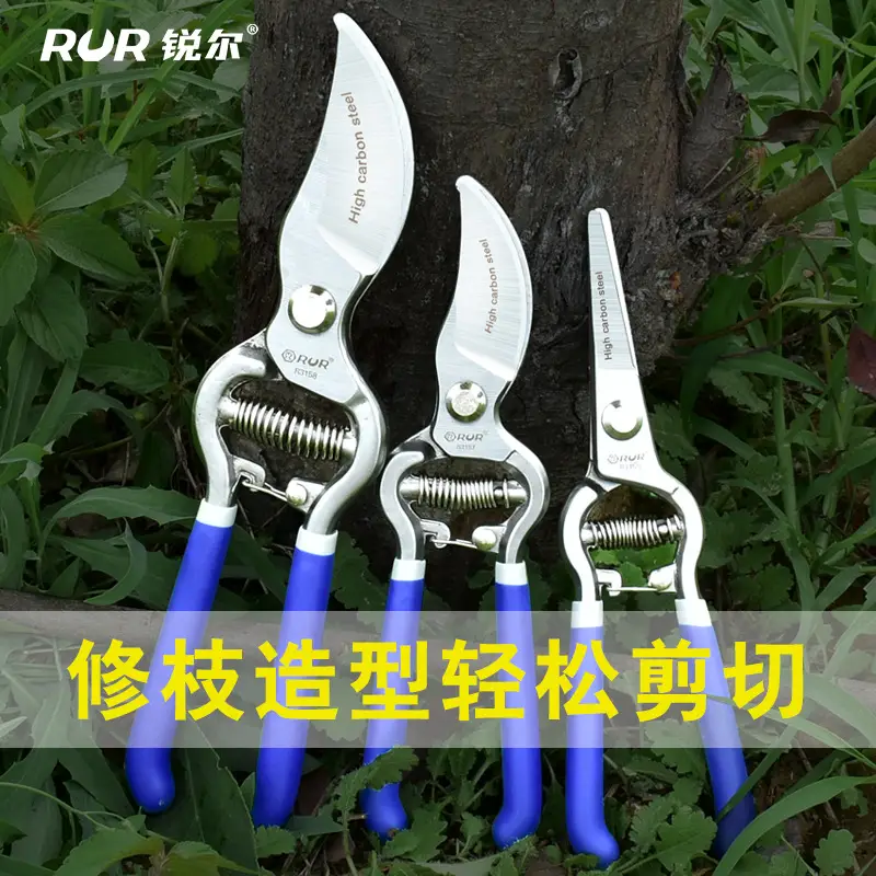 Supply of Fruit tree pruning shears branch shears gardening potted shears flowers and trees coarse branch shears labor-saving garden shears tools