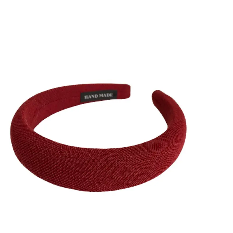 Pink Sponge Headband for Women Autumn Winter - Image 8