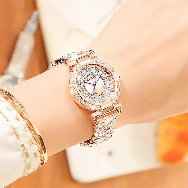 2023 Sparkly Diamond Watch for Girls - Image 5