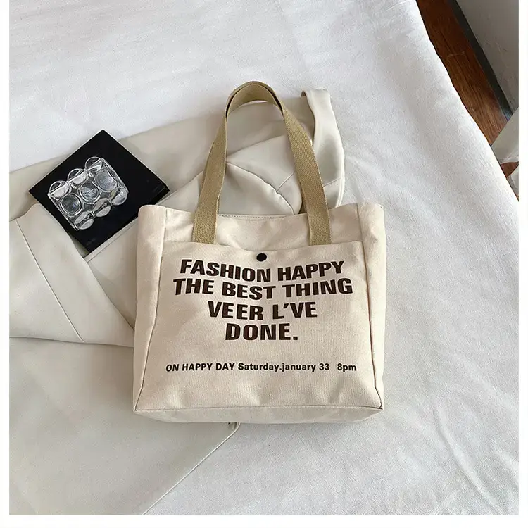 Women's Black Letter Handbag Large Capacity Daily Matching — feature 26