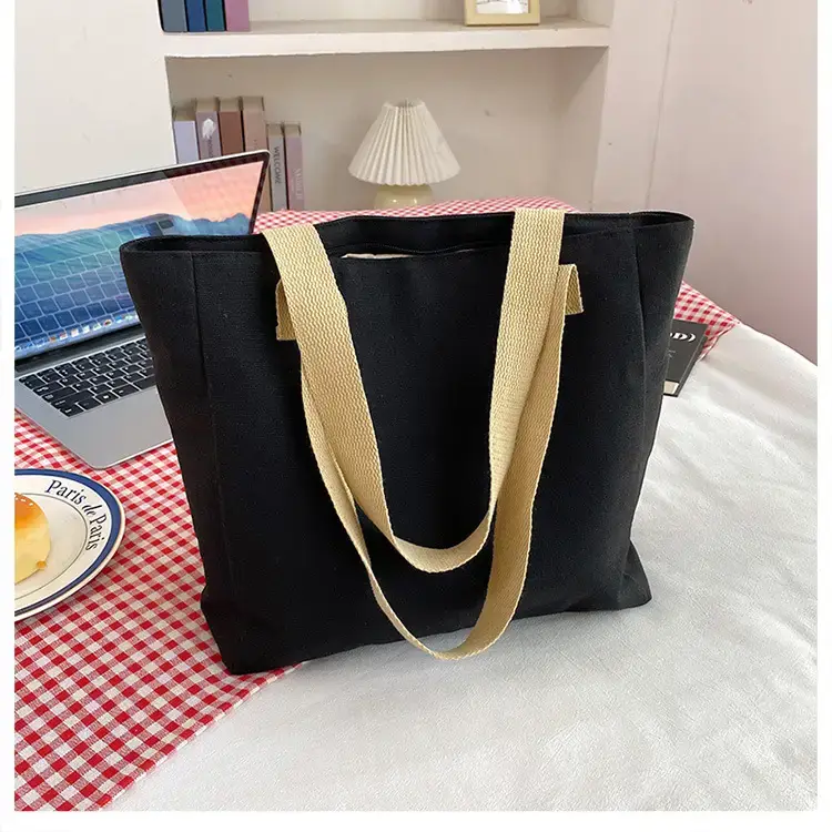 Women's Black Letter Handbag Large Capacity Daily Matching — feature 39