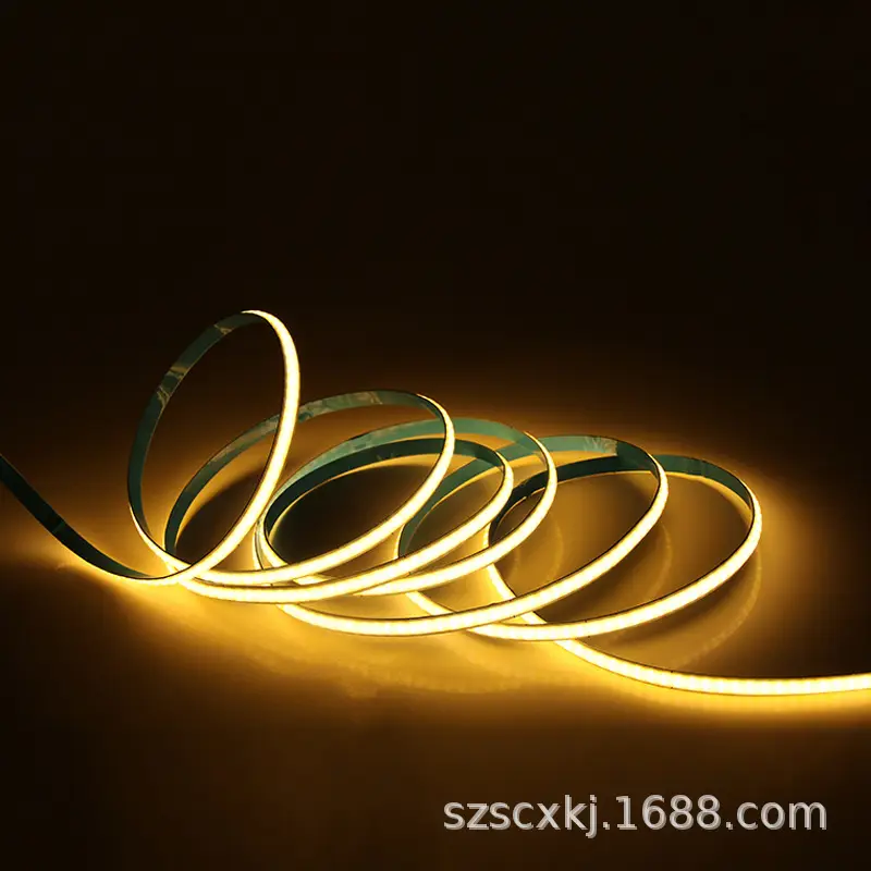 Cob Light Strip 5V Flexible Soft Light Strip 5mm Wide Low Voltage USB Interface Led Light Strip Self-Adhesive Portable Bathroom Light Strip