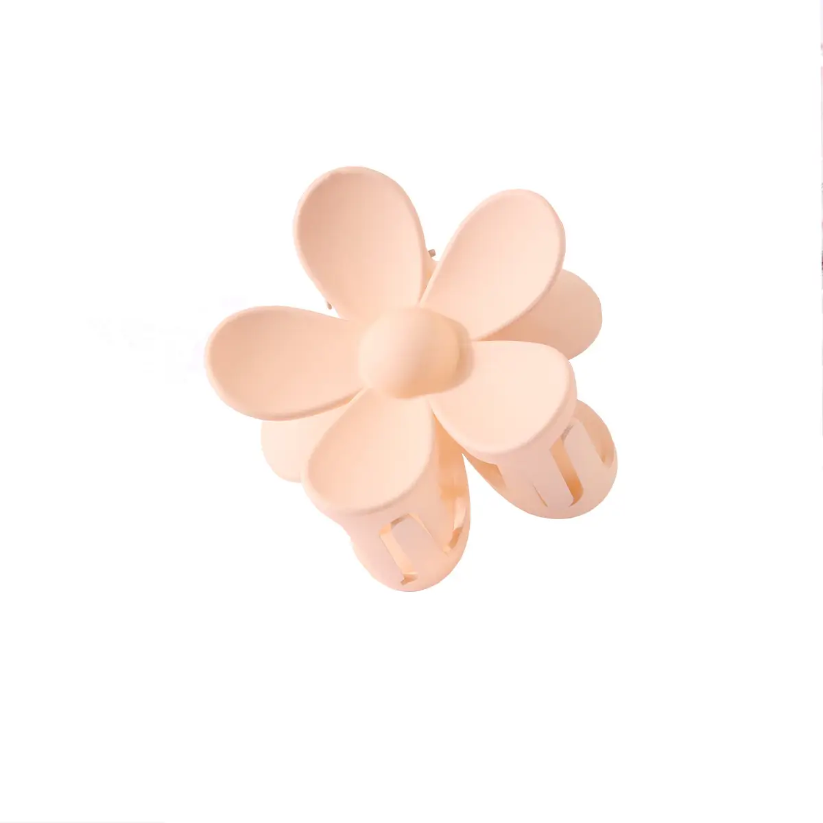 Flower Shaped Hair Clip Matte Plastic European American - Image 7