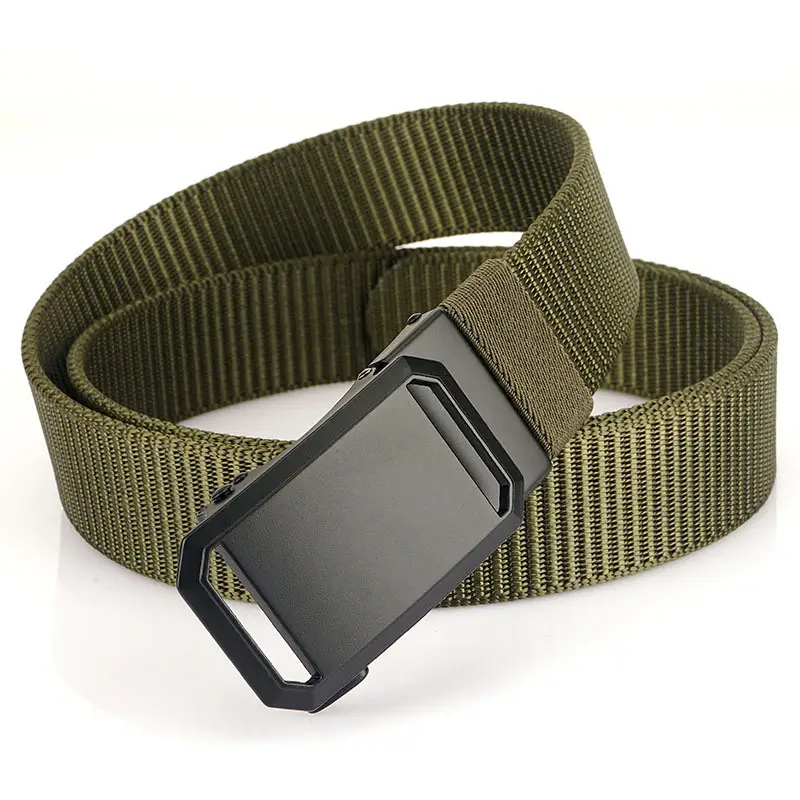 Men's 2023 Nylon Belt with Automatic Buckle