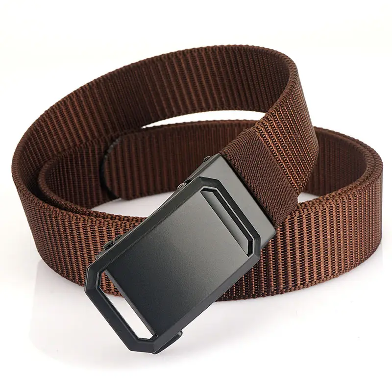 Men's 2023 Nylon Belt with Automatic Buckle