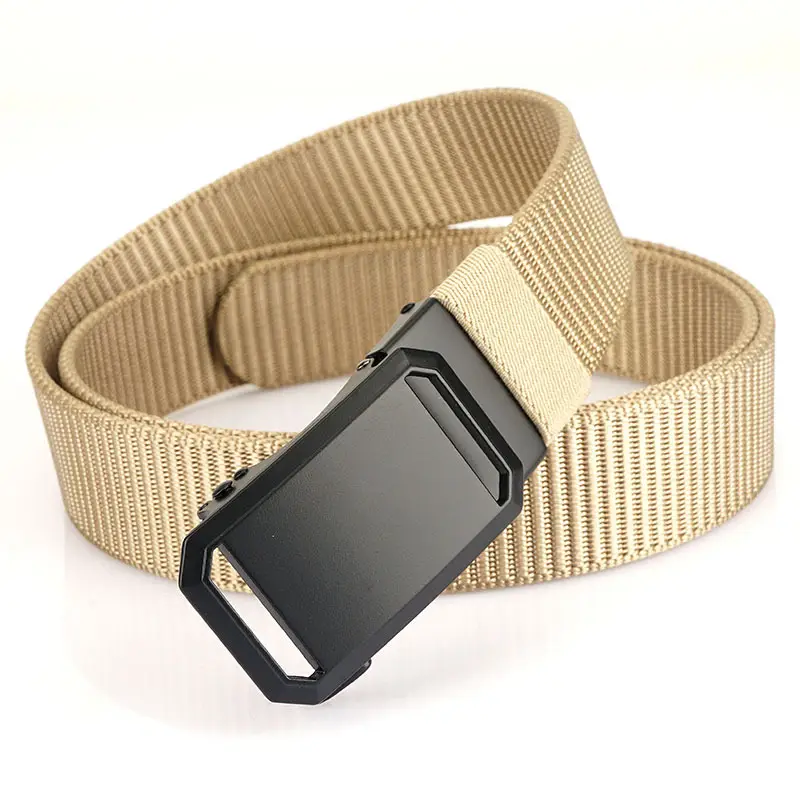 Men's 2023 Nylon Belt with Automatic Buckle