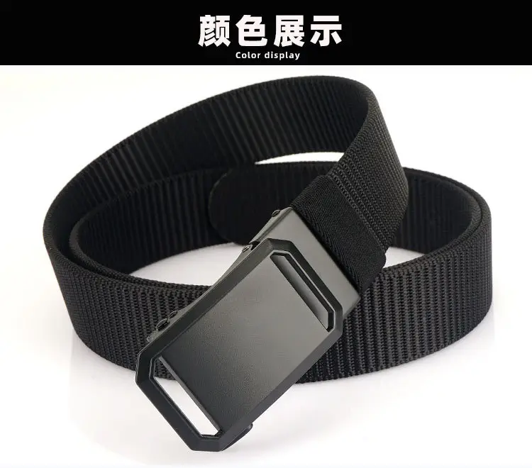 Men's 2023 Nylon Belt with Automatic Buckle — feature 15