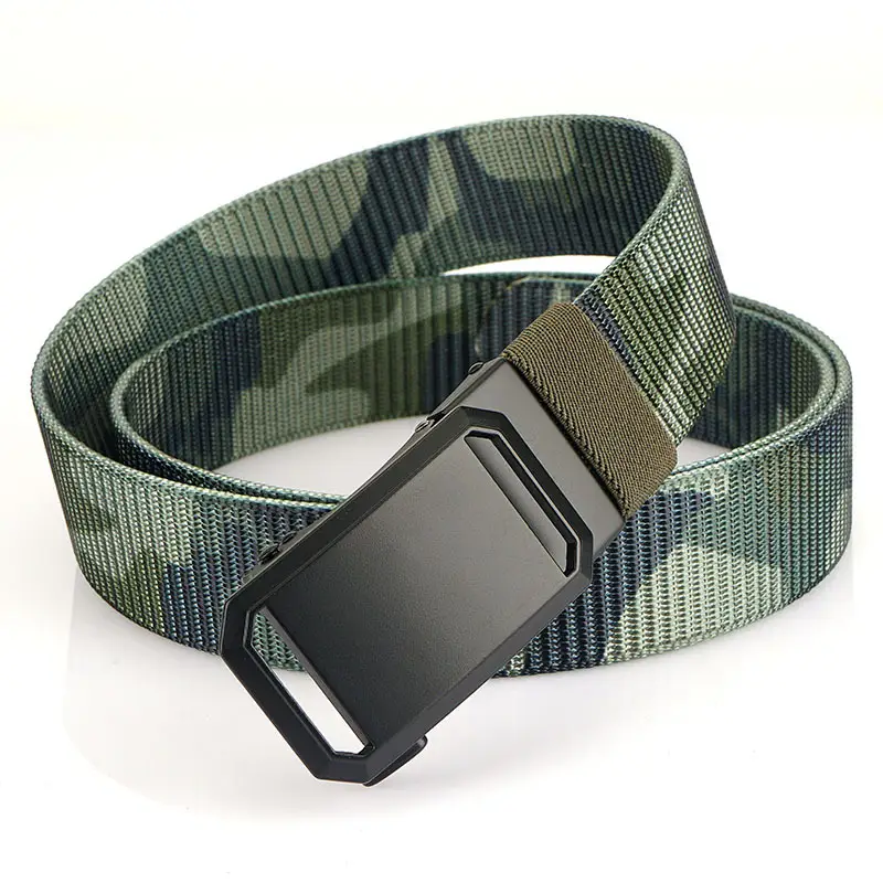 Men's 2023 Nylon Belt with Automatic Buckle