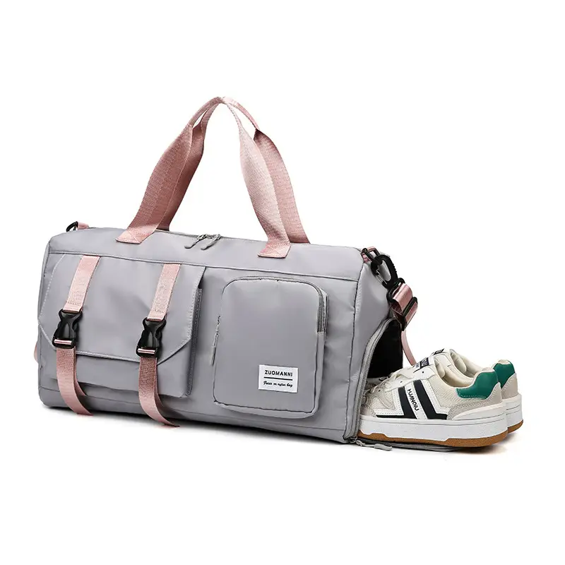 Black Large Capacity Sports Fitness Travel Bag