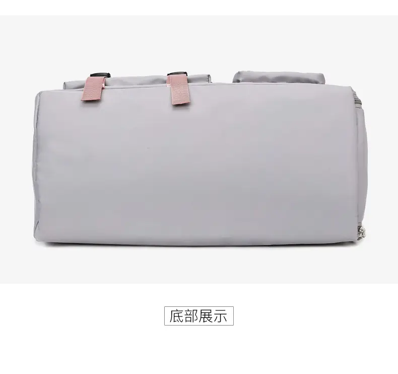 Black Large Capacity Sports Fitness Travel Bag — feature 22