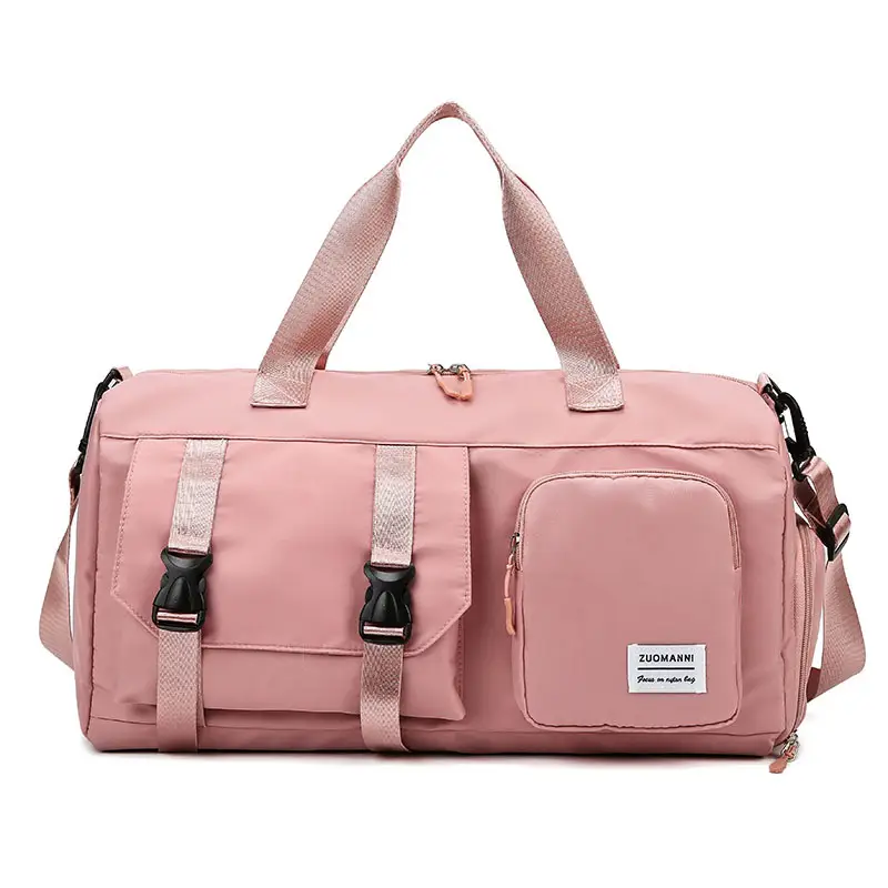 Black Large Capacity Sports Fitness Travel Bag