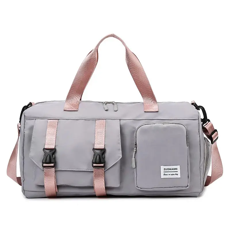Black Large Capacity Sports Fitness Travel Bag