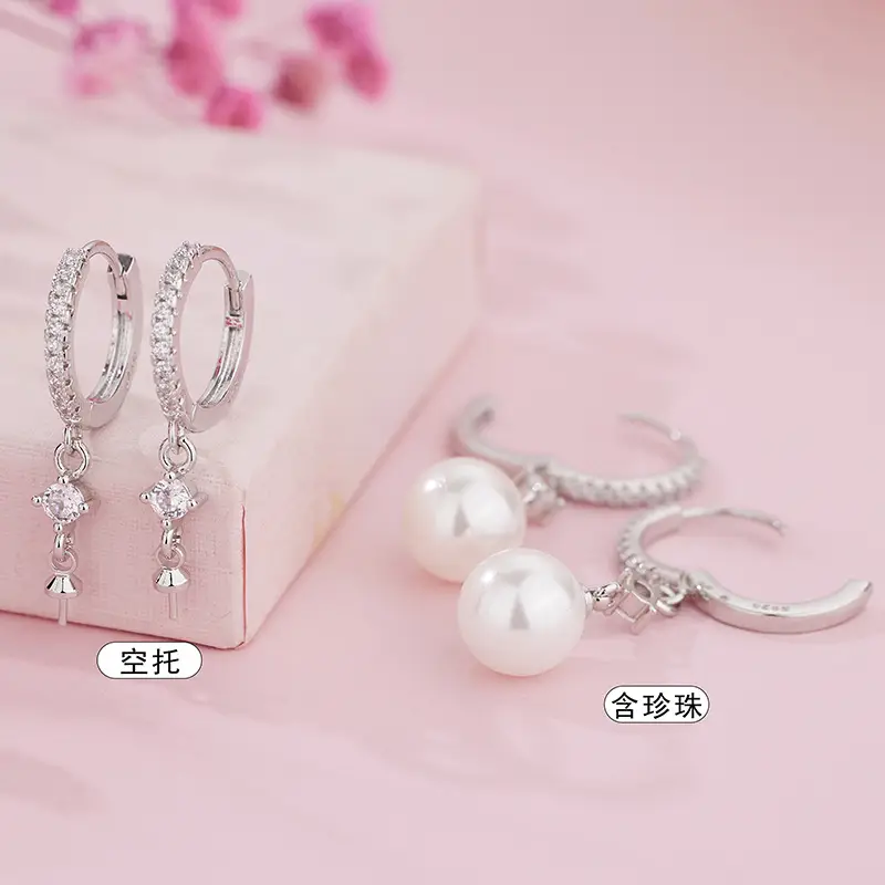 Gold Pearl Earrings for Women 2022 New Style - Image 2