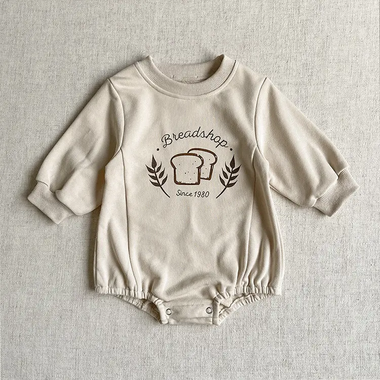 2026 Kids Cotton Sweatshirt with Bread Print — feature 16