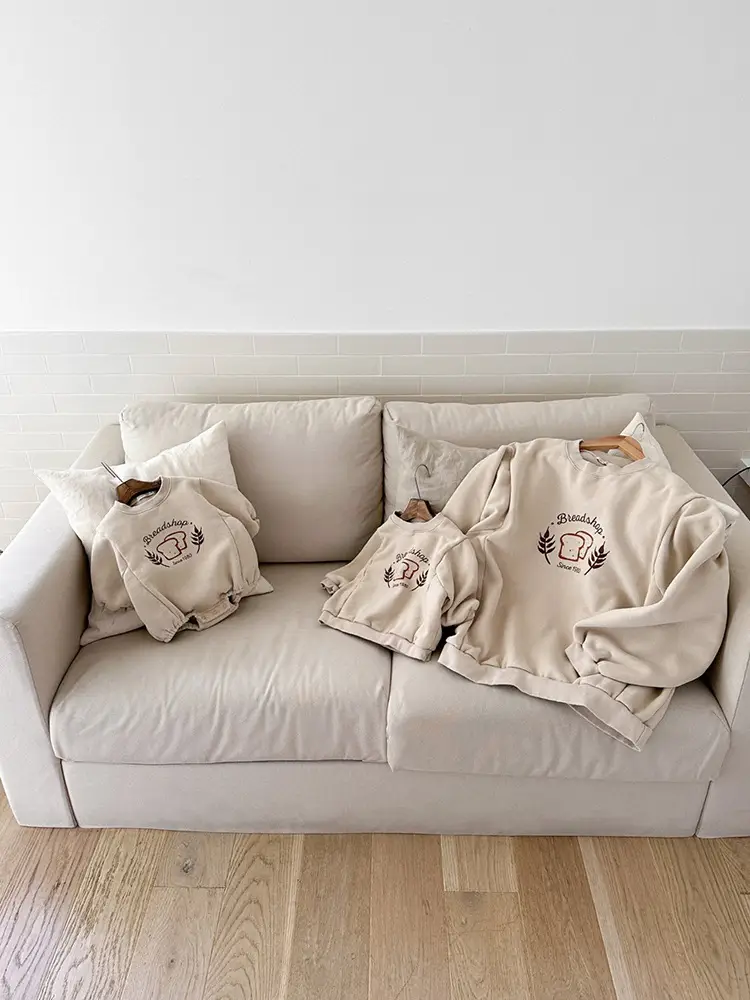 2026 Kids Cotton Sweatshirt with Bread Print — feature 18