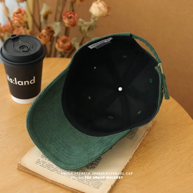 Stubble Black C Logo Baseball Cap Men — feature 11
