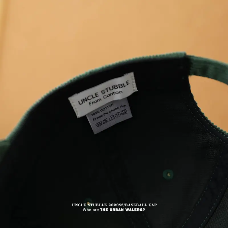 Stubble Black C Logo Baseball Cap Men — feature 12