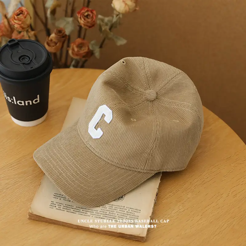 Stubble Black C Logo Baseball Cap Men — feature 2