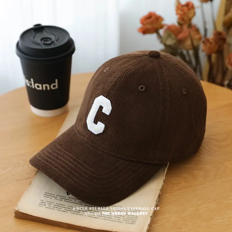 Stubble Black C Logo Baseball Cap Men — feature 6