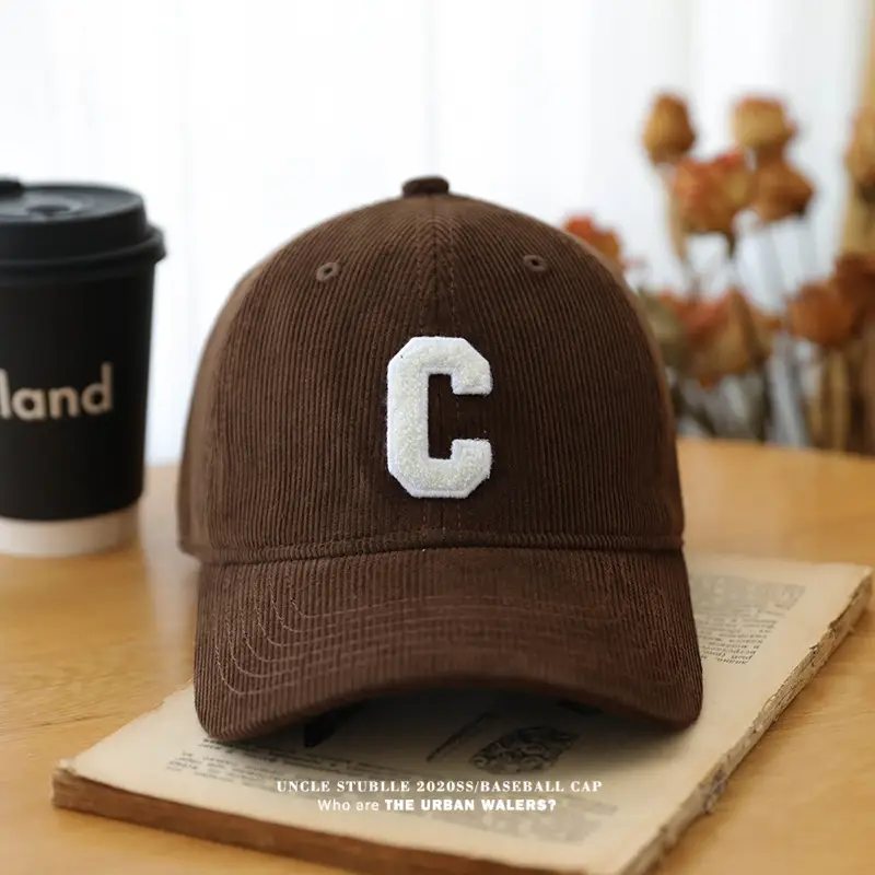 Stubble Black C Logo Baseball Cap Men — feature 7