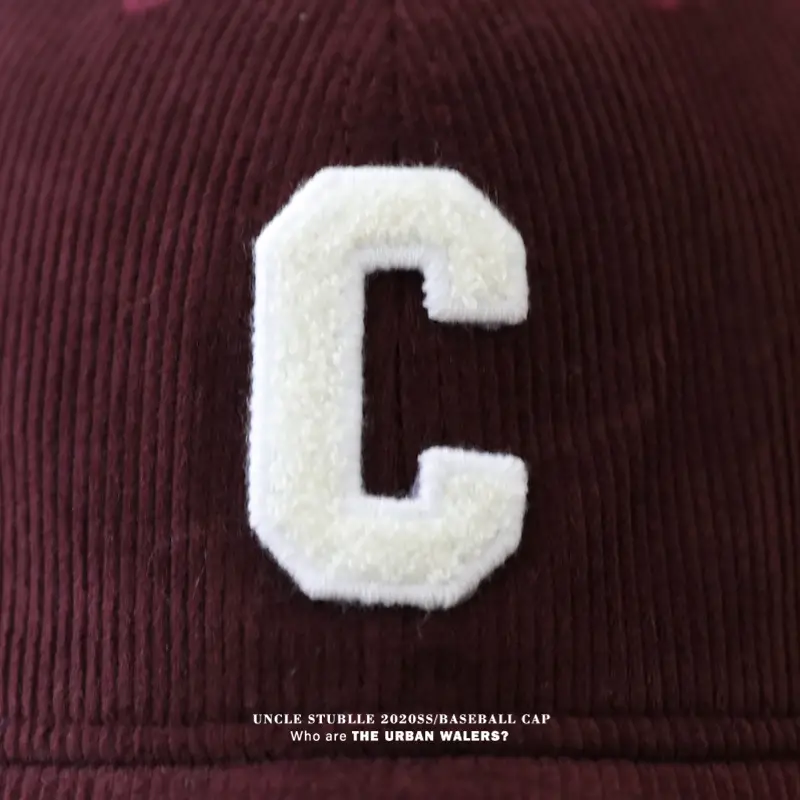 Stubble Black C Logo Baseball Cap Men — feature 9