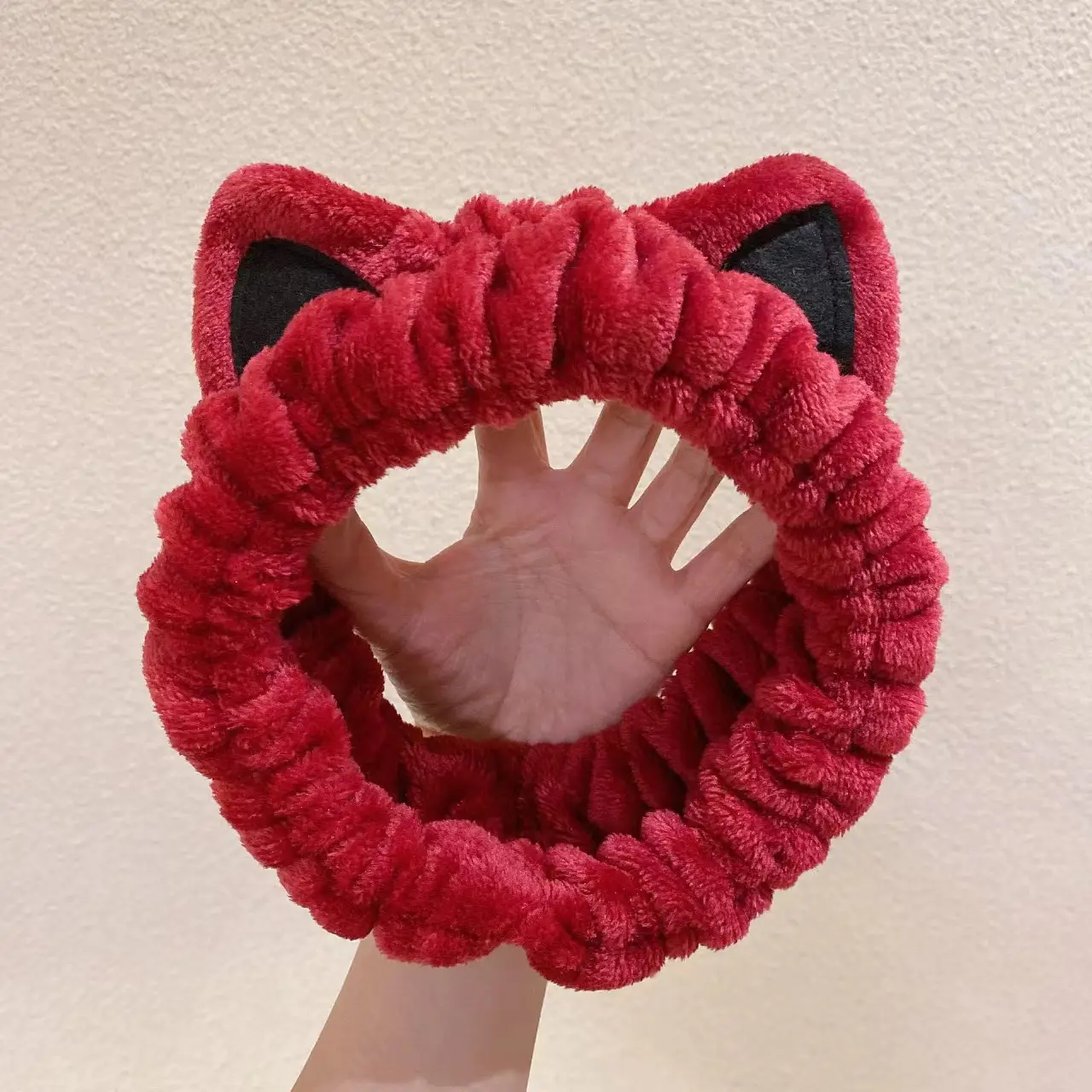 Red 3D Cat Ear Hair Band for Women — feature 6