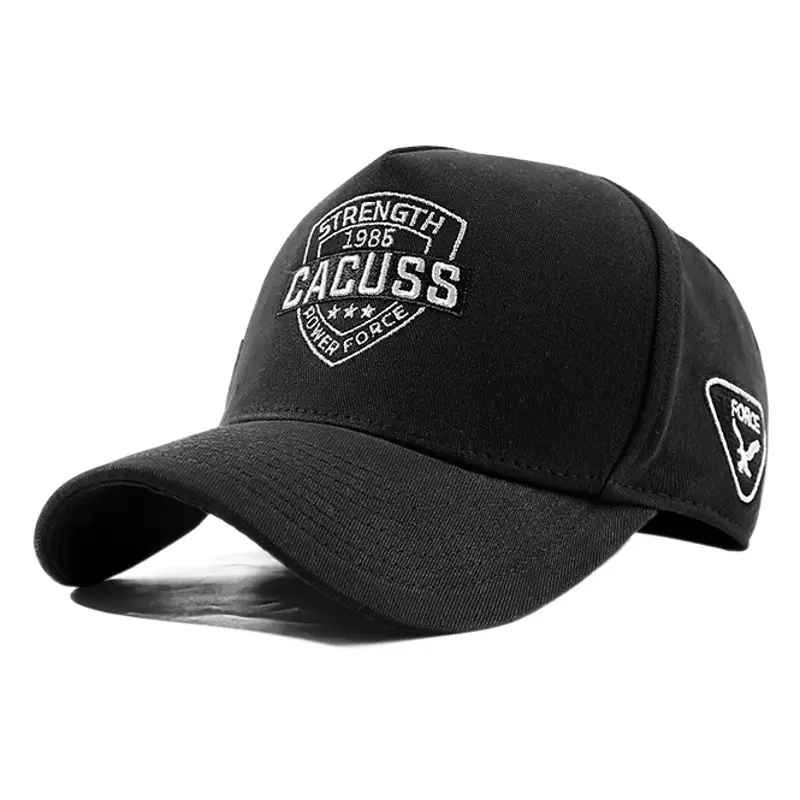 Men's Black Fuchs Baseball Cap with 30-Year Head Adhesive