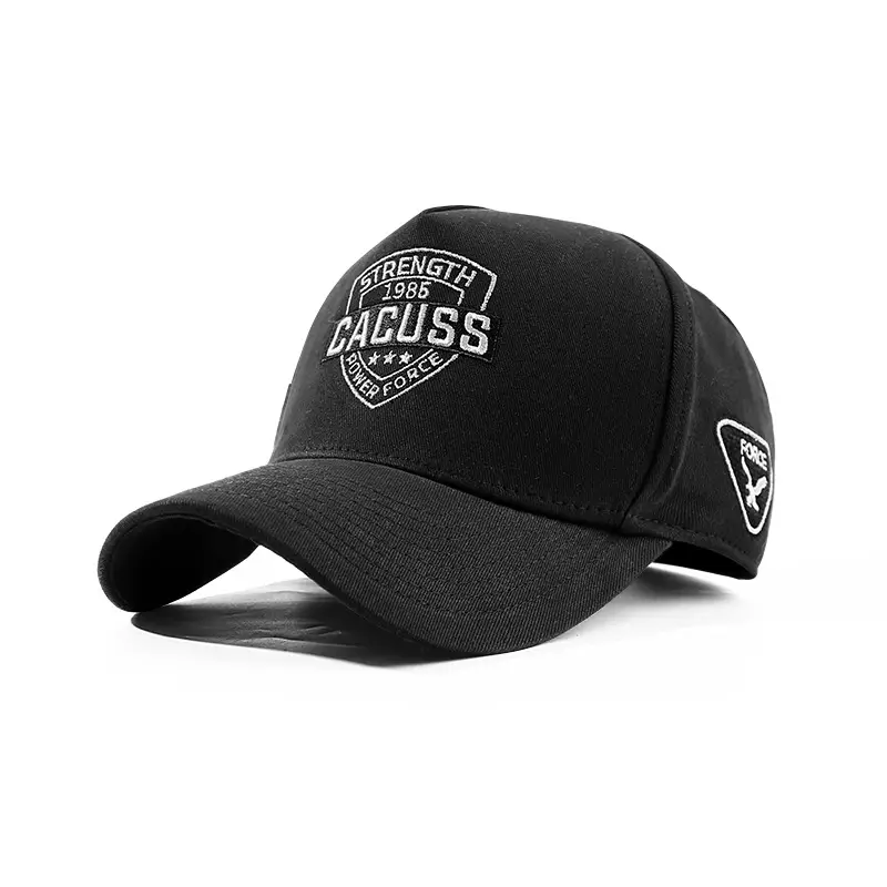 Men's Black Fuchs Baseball Cap with 30-Year Head Adhesive