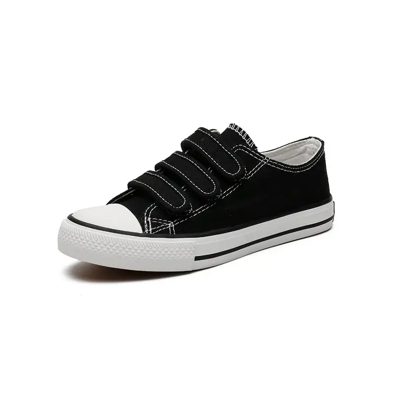 Spring New Low-Top Canvas Shoes for Women Ins Trendy Shoes Hook-And-Loop Cloth Shoes Student Rubber Shoes Velcro Lazy Shoes F003 - Image 7
