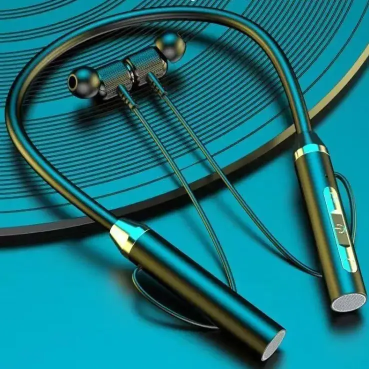 Wireless Bluetooth Headset with Long Neck Stand