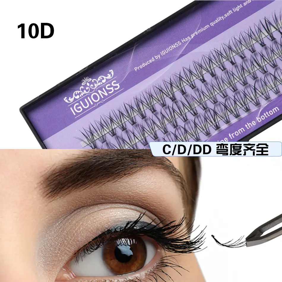 3D Self-Grafting False Eyelashes 10-15mm Natural Look — feature 16