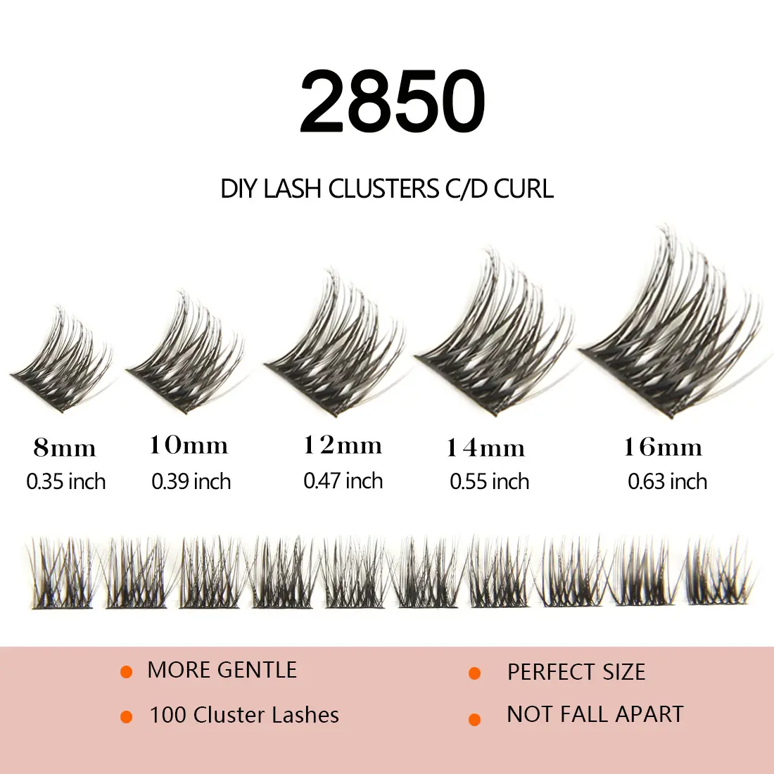 3D Self-Grafting False Eyelashes 10-15mm Natural Look — feature 30