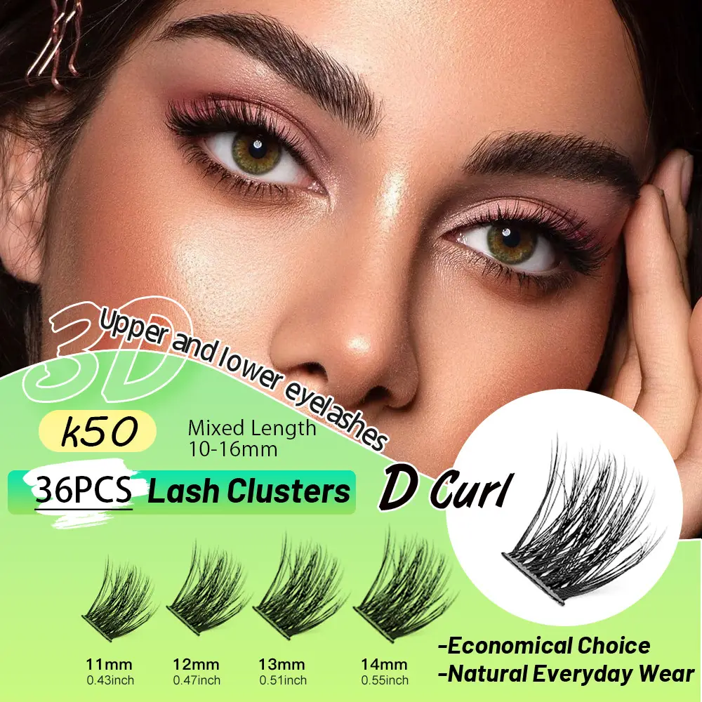 3D Self-Grafting False Eyelashes 10-15mm Natural Look — feature 43
