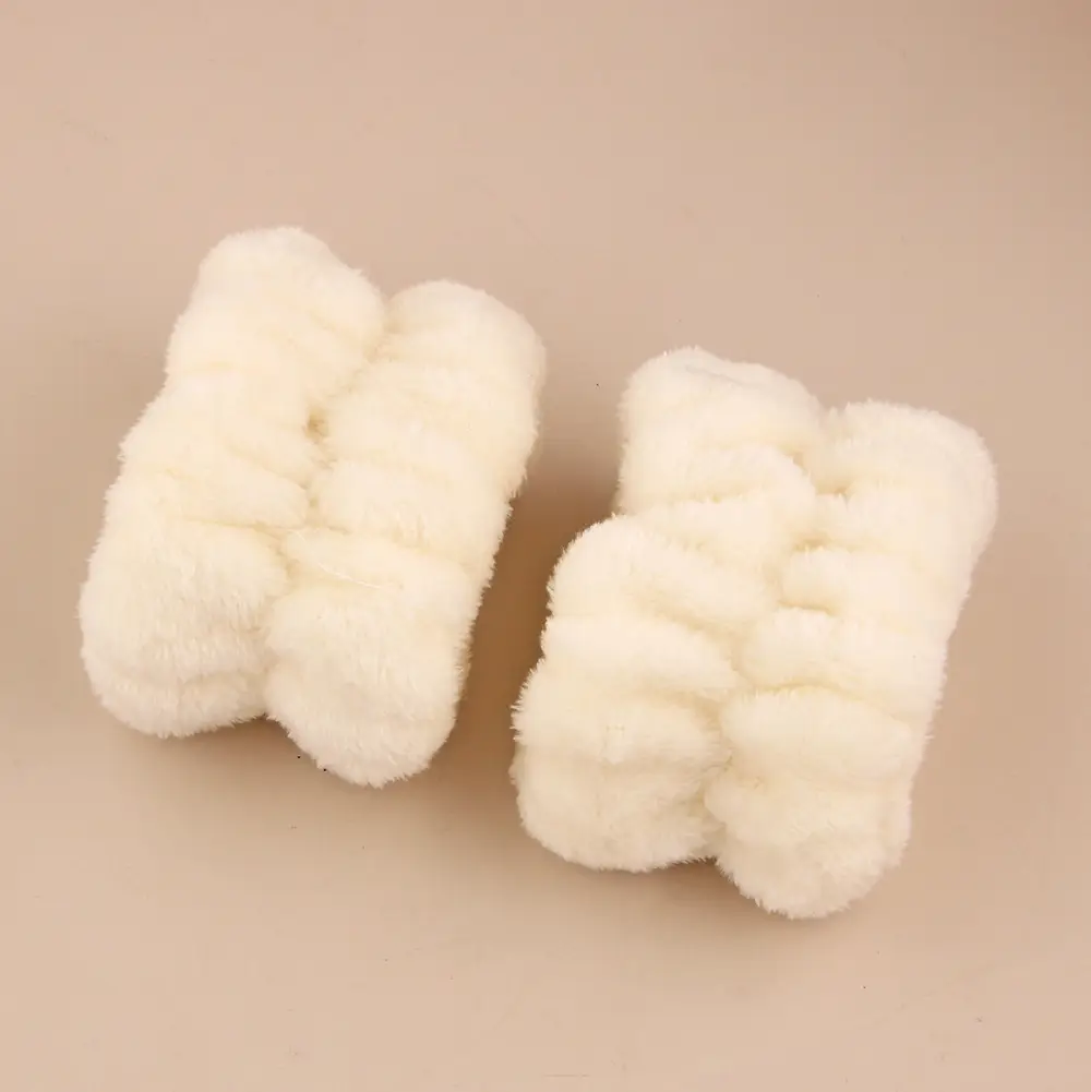 Women's Faux Fur Bow Headbands Set of 2 - Image 30