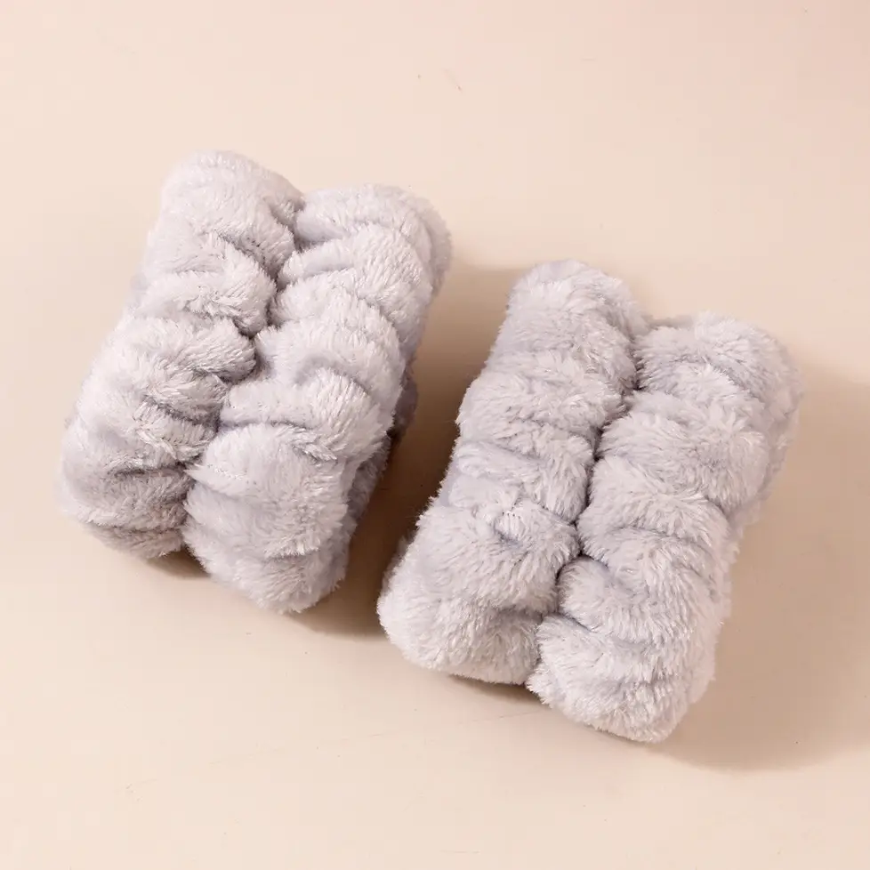 Women's Faux Fur Bow Headbands Set of 2 - Image 36