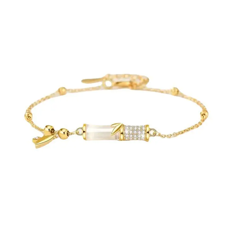 2023 New Bamboo Jade Bracelet for Girls Valentine's Day Gift - Image 6