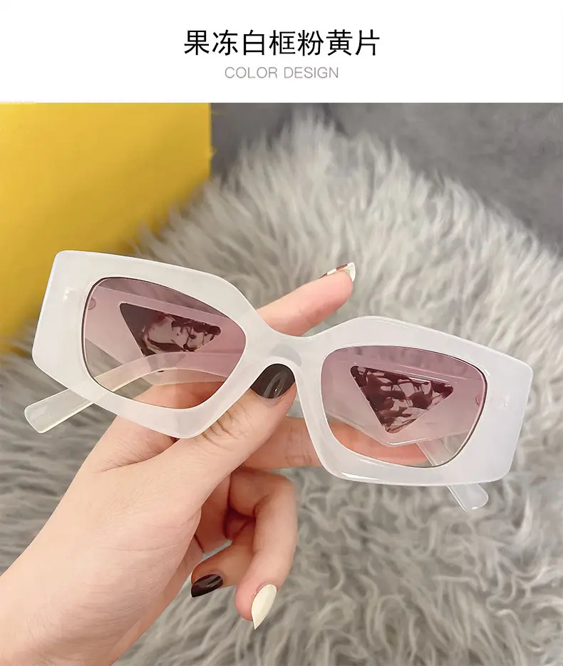 Men & Women European Sunglasses Black Rhinestone Fashion — feature 26