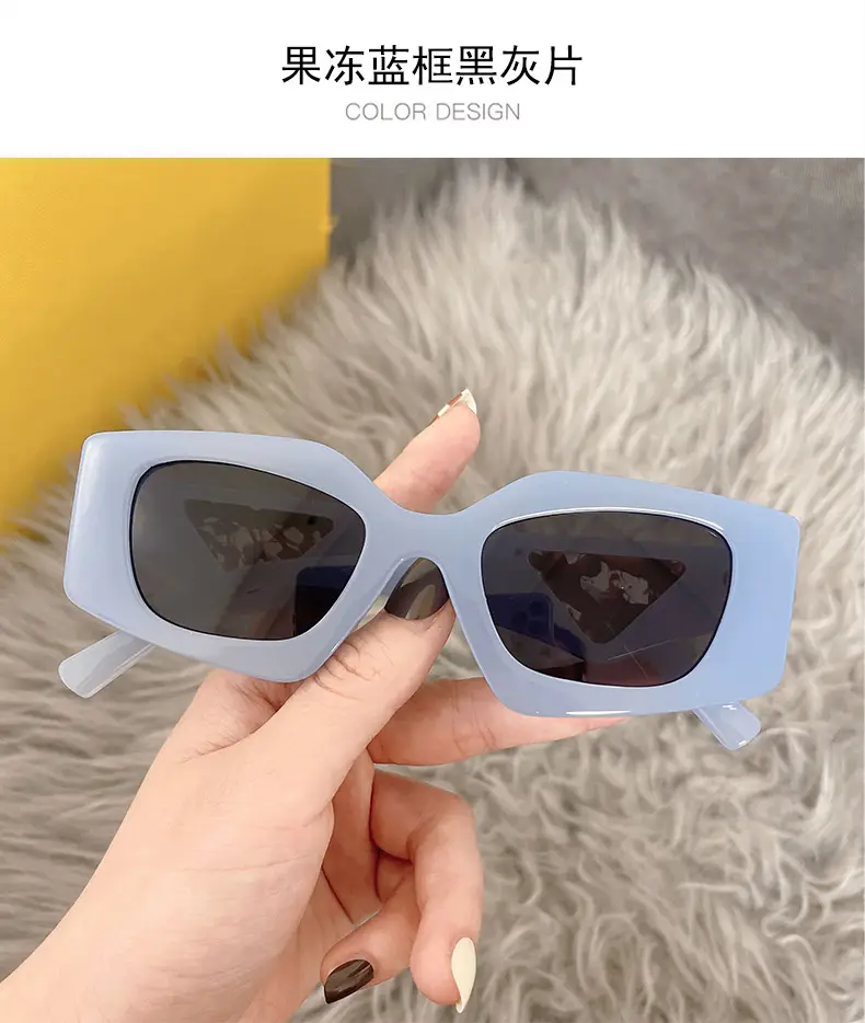 Men & Women European Sunglasses Black Rhinestone Fashion — feature 30